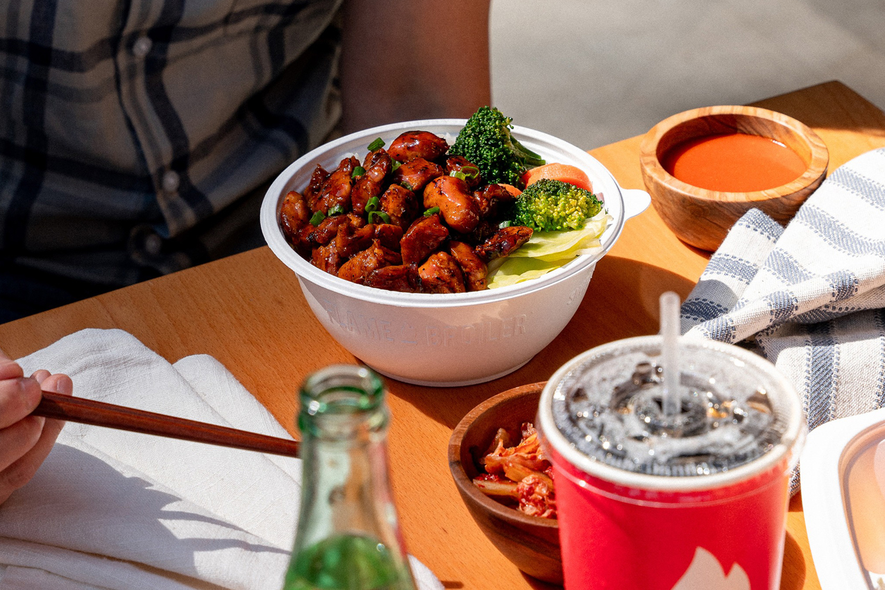 Happy Hour at Flame Broiler